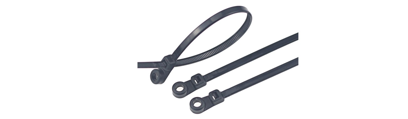 Mountable Head Nylon Cable Ties