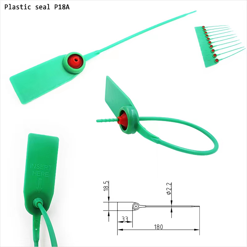 thumbnail image 2 of 100 Pack Plastic Security Seals For Containers & Trucks – 340mm Long, Tamper-Evident 2 of 6